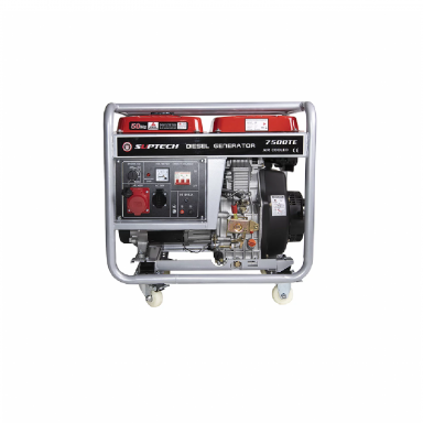 Dyzelinis generatorius 220V, 6.0kW/5.5kW SUPTECH 7500E Dyzelinis generatorius 220V, 6.0kW/5.5kW SUPTECH 7500E