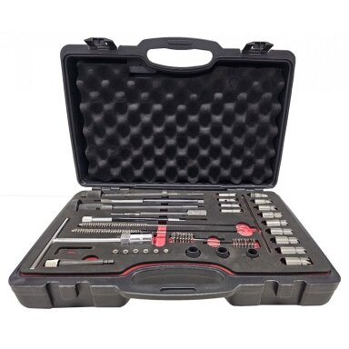 Dyzelinių purkštukų ir žvakių aptarnavimo rinkinys SL6236 Essen Tools Dyzelinių purkštukų ir žvakių aptarnavimo rinkinys SL6236 Essen Tools