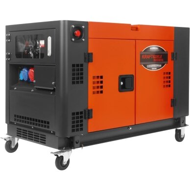 Dyzelinis elektros generatorius 15.5kW 230/400V Kraftdele 1