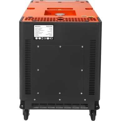 Dyzelinis elektros generatorius 15.5kW 230/400V Kraftdele 3 Dyzelinis elektros generatorius 15.5kW 230/400V Kraftdele 3
