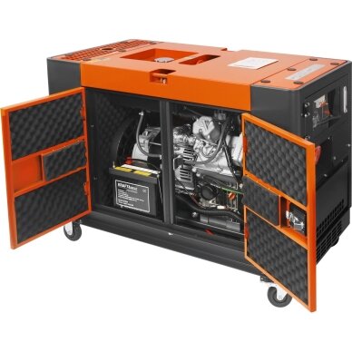 Dyzelinis elektros generatorius 15.5kW 230/400V Kraftdele 7 Dyzelinis elektros generatorius 15.5kW 230/400V Kraftdele 7