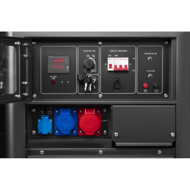 Dyzelinis elektros generatorius 17/18 kW su AVR ir ATS Kraftdele 9 Dyzelinis elektros generatorius 17/18 kW su AVR ir ATS Kraftdele 9