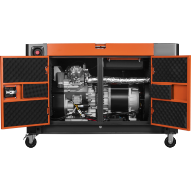 Dyzelinis elektros generatorius 17/18 kW su AVR ir ATS Kraftdele 3 Dyzelinis elektros generatorius 17/18 kW su AVR ir ATS Kraftdele 3