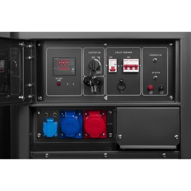 Dyzelinis elektros generatorius KRAFT&DELE KD3246 20 kW 230/400 V 4 Dyzelinis elektros generatorius KRAFT&DELE KD3246 20 kW 230/400 V 4
