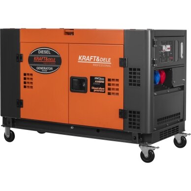 Dyzelinis elektros generatorius KRAFT&DELE KD3246 20 kW 230/400 V 2 Dyzelinis elektros generatorius KRAFT&DELE KD3246 20 kW 230/400 V 2