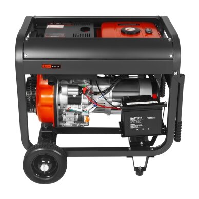 Dyzelinis elektros generatorius su elektriniu starteriu 230/400V 7kW/8kW Kraftdele 13 Dyzelinis elektros generatorius su elektriniu starteriu 230/400V 7kW/8kW Kraftdele 13