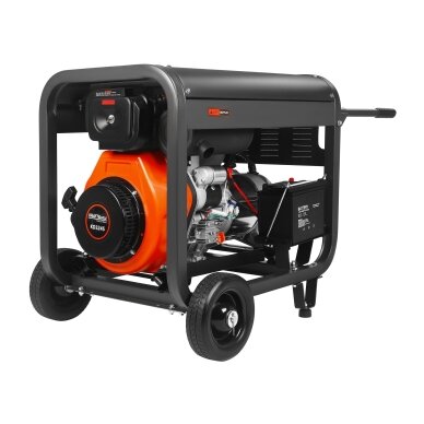 Dyzelinis elektros generatorius su elektriniu starteriu 230/400V 7kW/8kW Kraftdele 7 Dyzelinis elektros generatorius su elektriniu starteriu 230/400V 7kW/8kW Kraftdele 7