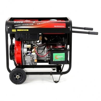 Dyzelinis generatorius 6500W 12/230V AVR Kraftdele KD122 2 Dyzelinis generatorius 6500W 12/230V AVR Kraftdele KD122 2