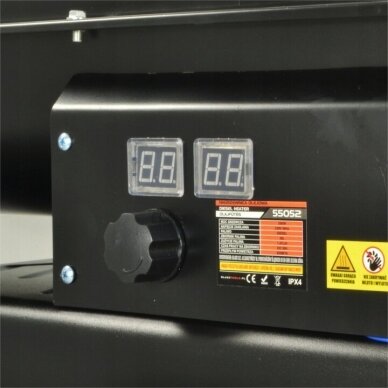 Dyzelinis šildytuvas 35kW su termostatu Black 55052