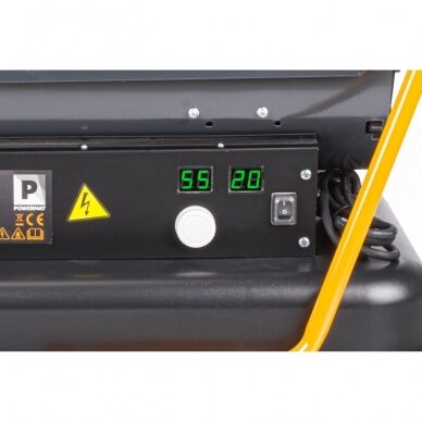 Dyzelinis šildytuvas Powermat PM-NAG-65SN 65kW + LCD 8