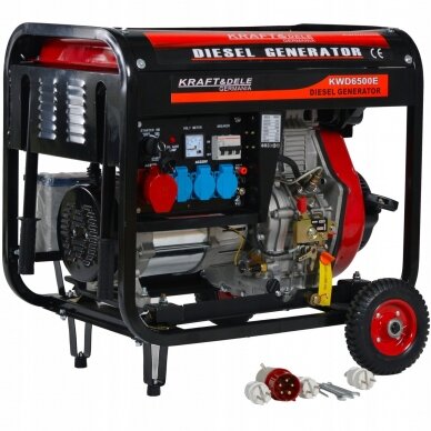 Dyzelinis trifazis generatorius 6.5KW 230/400V Dyzelinis trifazis generatorius 6.5KW 230/400V