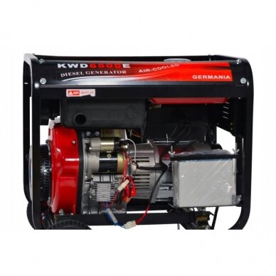 Dyzelinis trifazis generatorius 6.5KW 230/400V 4 Dyzelinis trifazis generatorius 6.5KW 230/400V 4