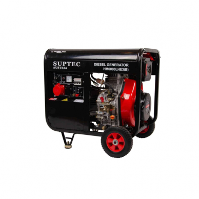 Dyzelinis trifazis generatorius SUPTEC 6,0 kW 220V/380V