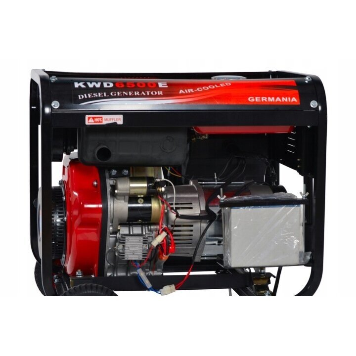 Dyzelinis trifazis generatorius 6.5KW 230/400V 4 Dyzelinis trifazis generatorius 6.5KW 230/400V 4