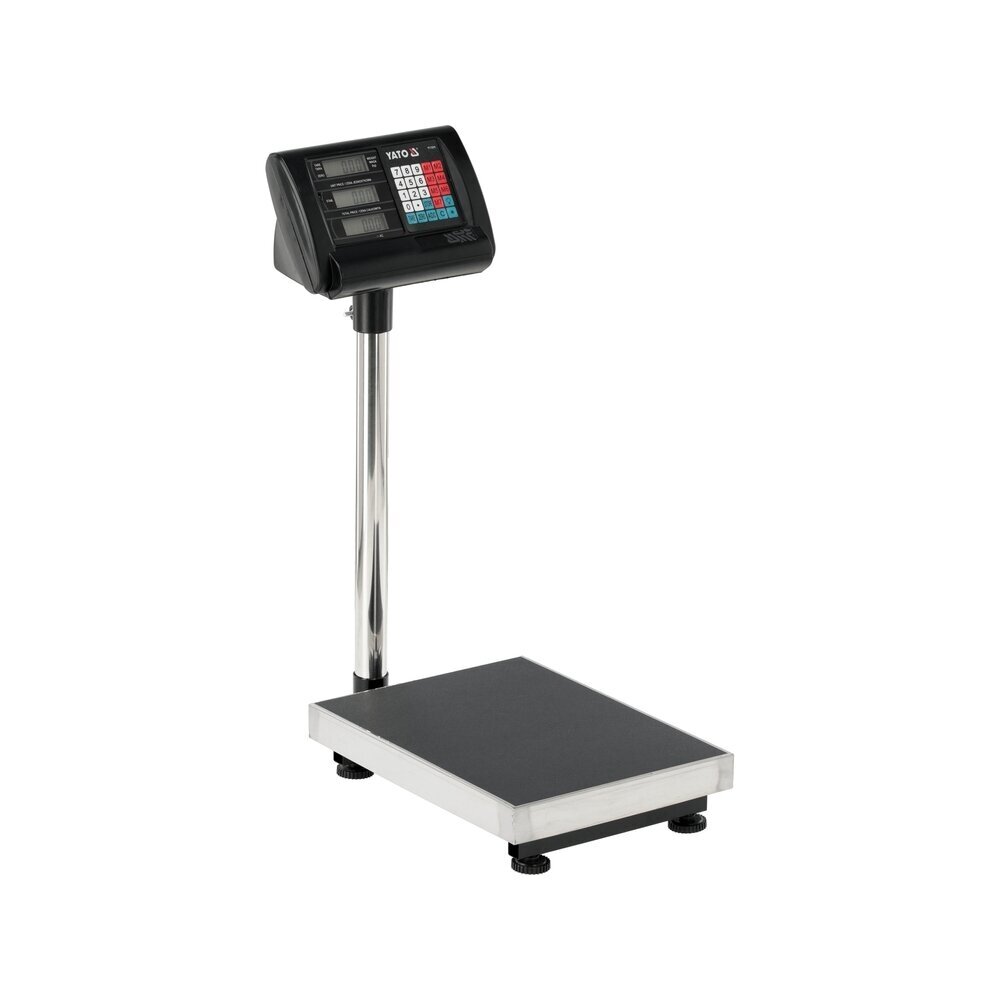 Elektroninės platforminės svarstyklės 100 kg/20g paklaida YT-73275 YATO