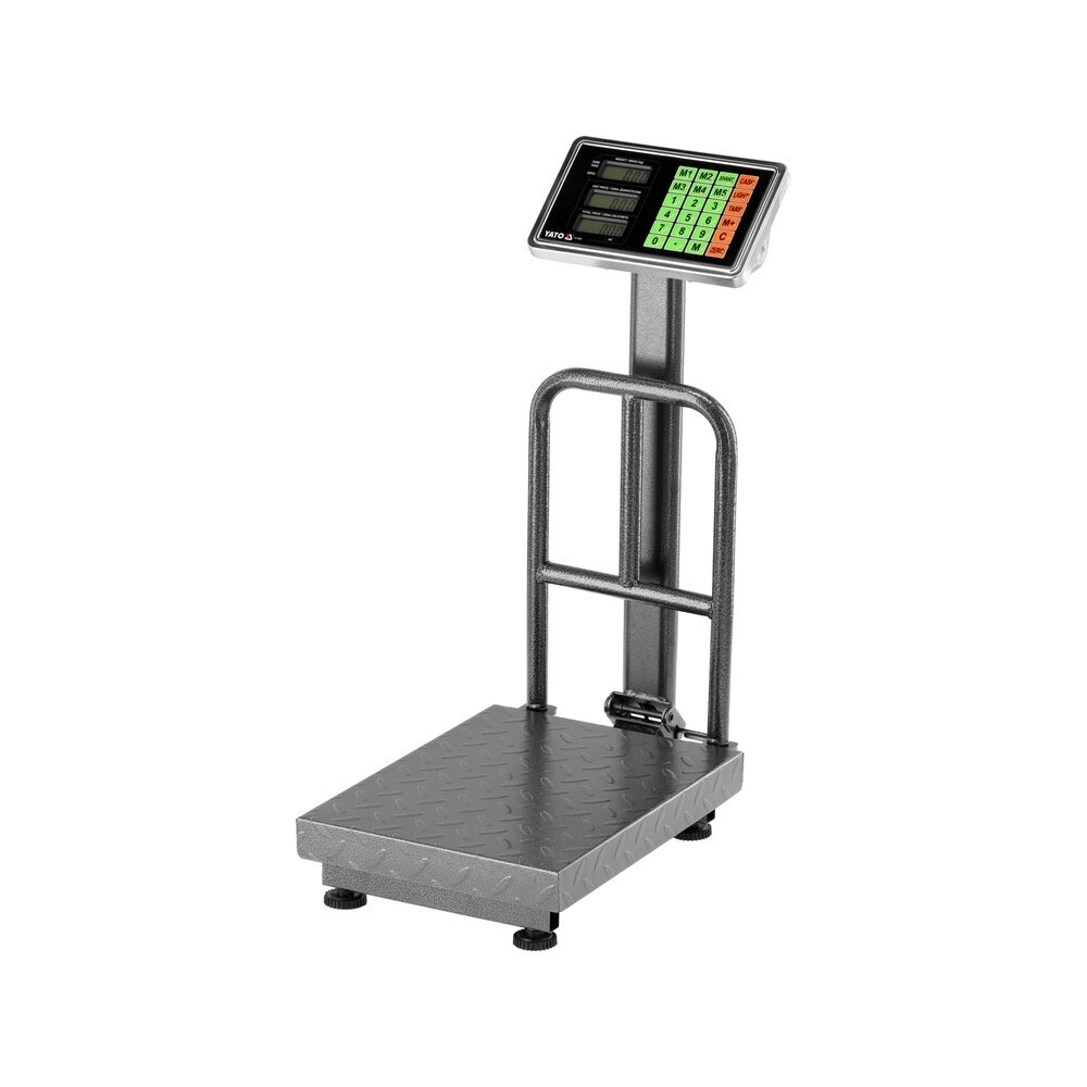 Elektroninės platforminės svarstyklės 150 kg/50g paklaida YT-73280 YATO