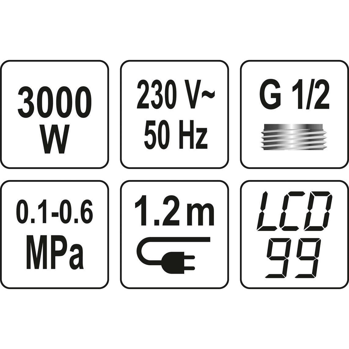 Elektrinis vandens šildytuvas / maišytuvas | LCD | KATLA-1   75921 2