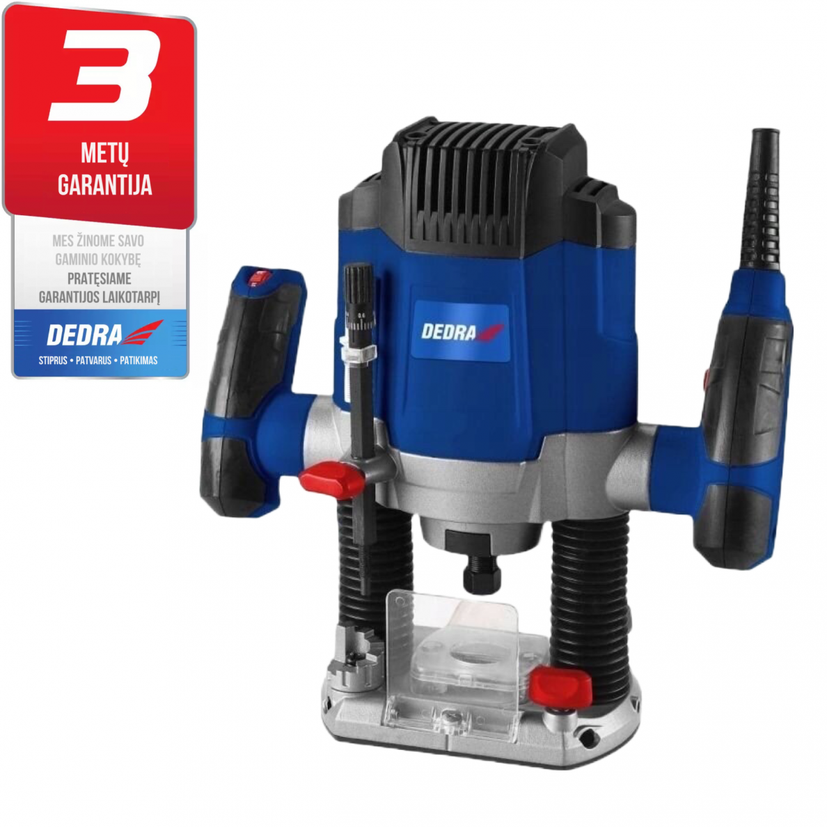 Elektrinė freza Dedra DED7980 1200W Elektrinė freza Dedra DED7980 1200W