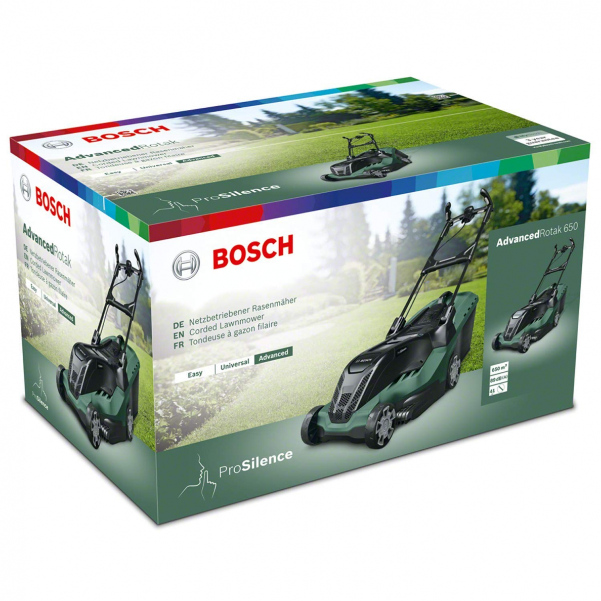 Elektrinė vejapjovė BOSCH AdvancedRotak 650, 1700 W 3 Elektrinė vejapjovė BOSCH AdvancedRotak 650, 1700 W 3