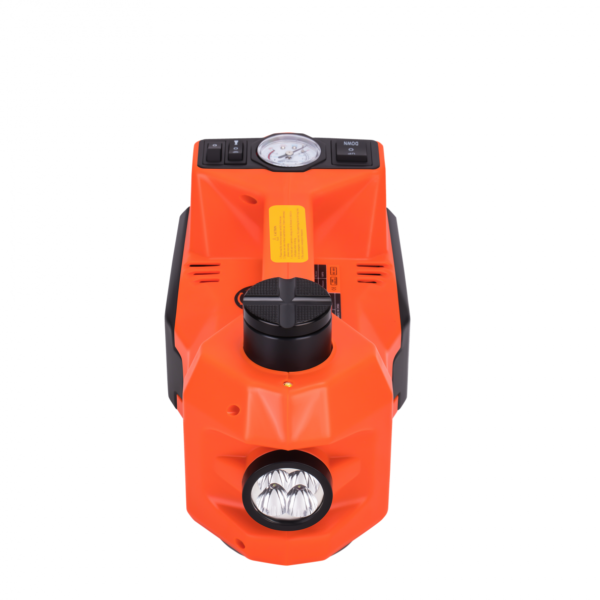 Elektrinis automobilio domkratas su kompresoriumi ir veržliasukiu 5T, 155-450mm Kraftdele KD1368 3