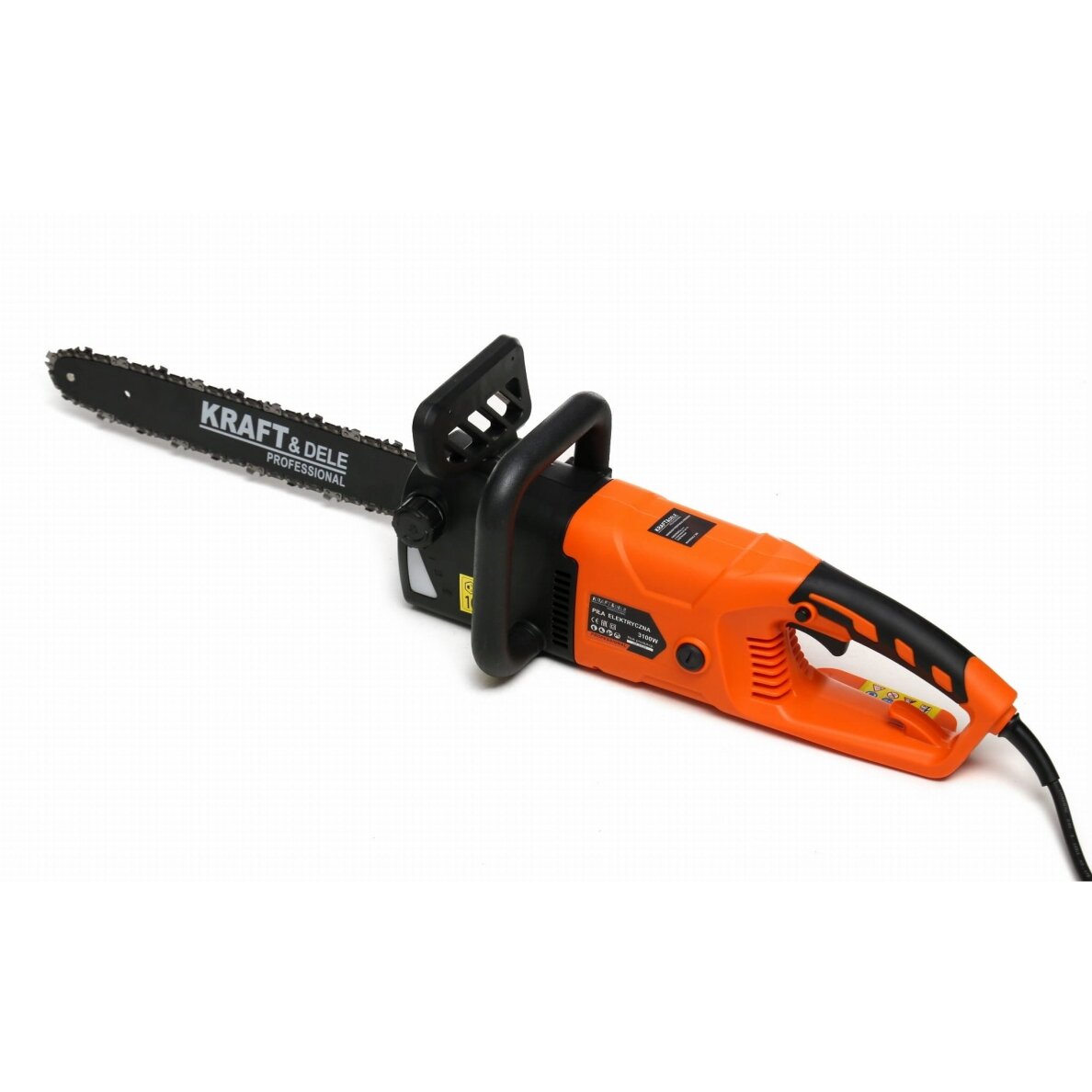 Elektrinis grandininis pjūklas 3100W Kraft&Dele 3 Elektrinis grandininis pjūklas 3100W Kraft&Dele 3
