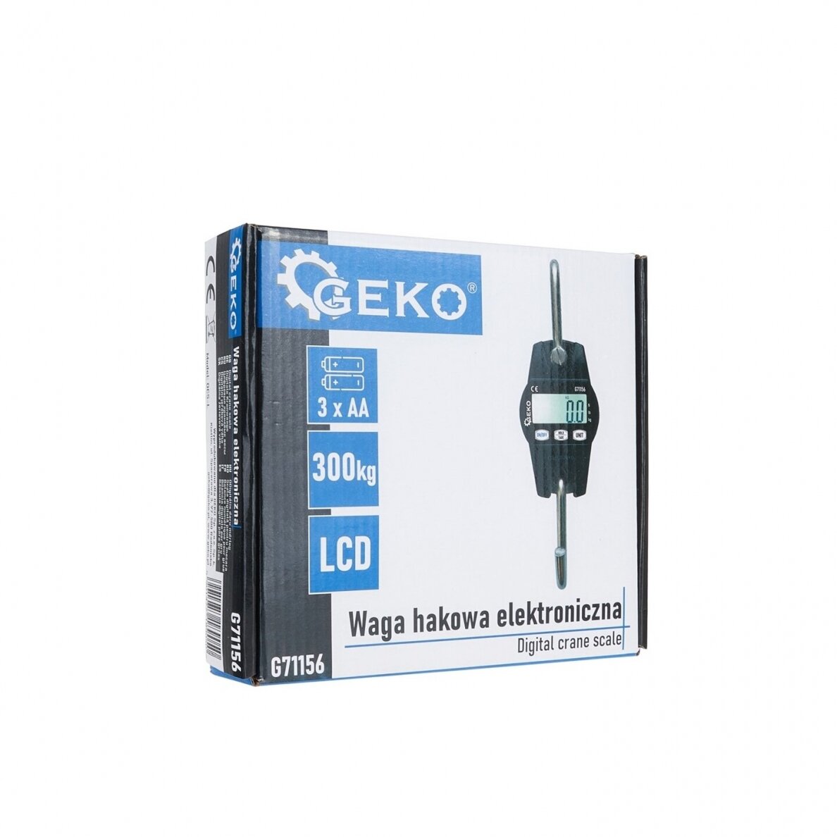Elektroninės svarstyklės 300kg kablio tipo GEKO G71156 8 Elektroninės svarstyklės 300kg kablio tipo GEKO G71156 8