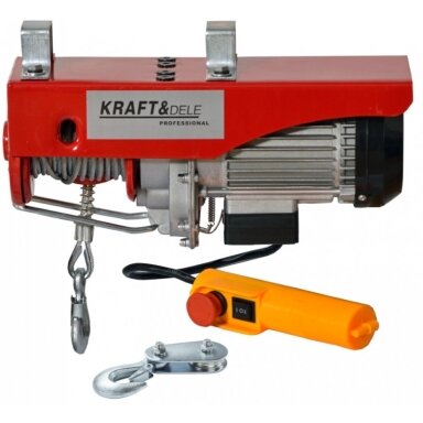 Elektrinis telferis 125/250kg Kraftdele KD1524 Elektrinis telferis 125/250kg Kraftdele KD1524