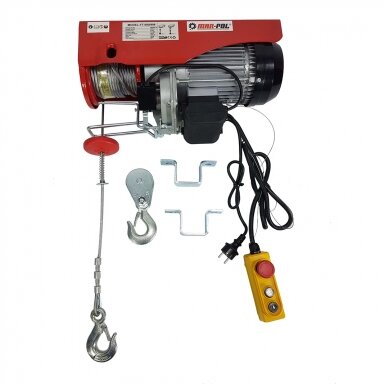Elektrinė kėlimo gervė 500/1000 230V MAR-POL M80793