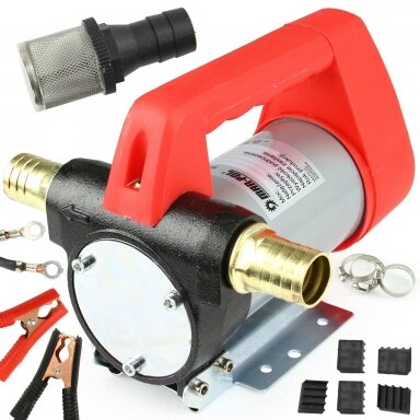Elektrinė pompa tepalui / dyzelinui / mazutui 12V Elektrinė pompa tepalui / dyzelinui / mazutui 12V