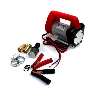 Elektrinė pompa tepalui / dyzelinui / mazutui 12V Elektrinė pompa tepalui / dyzelinui / mazutui 12V