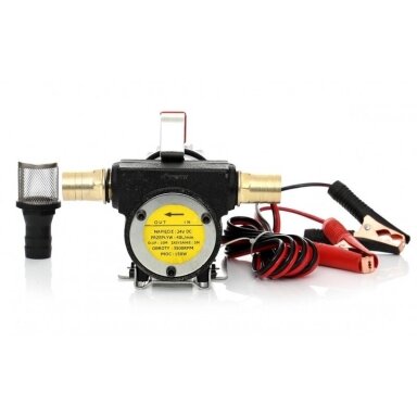Elektrinė pompa tepalui, dyzelinui, mazutui 12V Elektrinė pompa tepalui, dyzelinui, mazutui 12V