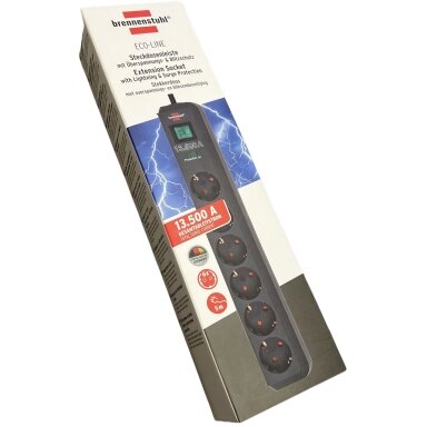 Elektrinis ilgintuvas 6 lizdai su jungikliu 1.5mm² 5m Elektrinis ilgintuvas 6 lizdai su jungikliu 1.5mm² 5m