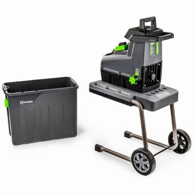 Elektrinis šakų smulkintuvas 2800W WUBER 44 mm | 60 l