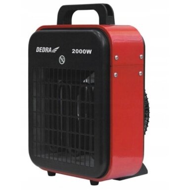 Elektrinis šildytuvas 2,0kW DEDRA DED9920b Elektrinis šildytuvas 2,0kW DEDRA DED9920b