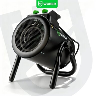 Elektrinis šildytuvas 5kW 400V 3 fazių WUBER Elektrinis šildytuvas 5kW 400V 3 fazių WUBER