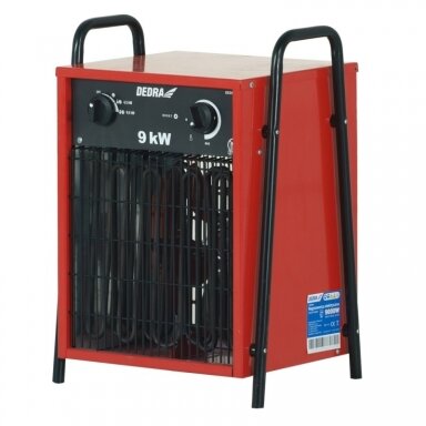 Elektrinis šildytuvas 9kW DEDRA DED9924 Elektrinis šildytuvas 9kW DEDRA DED9924