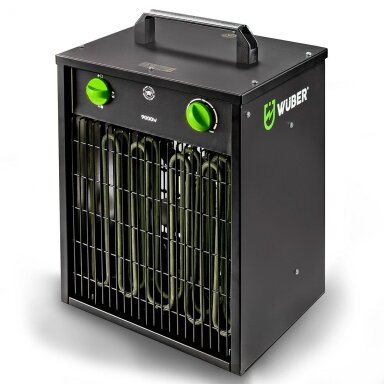 Elektrinis šildytuvas su termostatu 9kW WUBER 400V Elektrinis šildytuvas su termostatu 9kW WUBER 400V