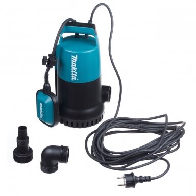Elektrinis vandens siurblys Makita PF0300 švariam vandeniui Elektrinis vandens siurblys Makita PF0300 švariam vandeniui