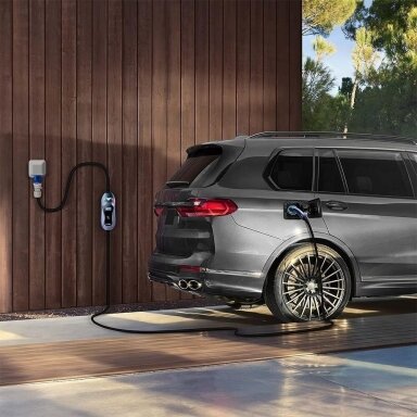 Elektromobilių įkrovimo laidas nešiojamas 3.6kW 16A EVFUEL Type 2 Elektromobilių įkrovimo laidas nešiojamas 3.6kW 16A EVFUEL Type 2