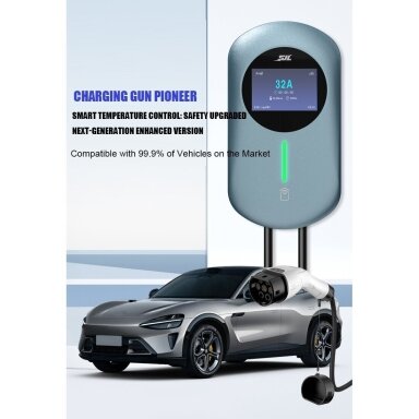 EV įkrovimo stotelė 22kW 32A TYPE2 WiFi BT EV įkrovimo stotelė 22kW 32A TYPE2 WiFi BT