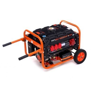 Elektros generatorius trifazis 220/380V 3500W Kraftdele KD163 Elektros generatorius trifazis 220/380V 3500W Kraftdele KD163
