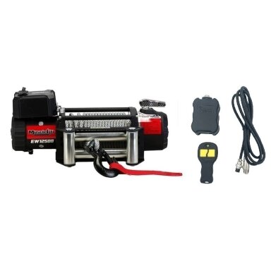 Elektrinė gervė (Muscle Lift) 24V 12500Lbs/5665kg, (Radio valdymas) Elektrinė gervė (Muscle Lift) 24V 12500Lbs/5665kg, (Radio valdymas)