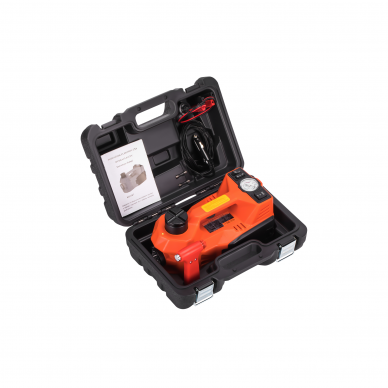 Elektrinis automobilio domkratas su kompresoriumi 5T, 155-450mm Kraftdele KD1367