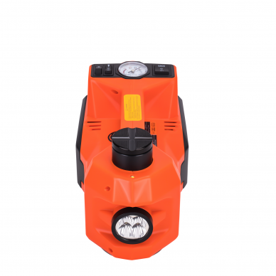 Elektrinis automobilio domkratas su kompresoriumi ir veržliasukiu 5T, 155-450mm Kraftdele KD1368 3