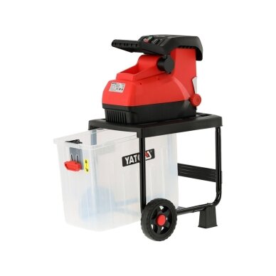 Elektrinis šakų smulkintuvas tylus | 2800W | 45 mm | 55L YT-852371 6
