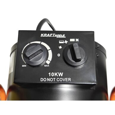 Elektrinis šildytuvas 10kW KraftDele 4 Elektrinis šildytuvas 10kW KraftDele 4
