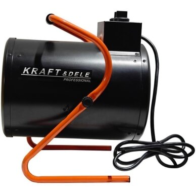 Elektrinis šildytuvas 10kW KraftDele 3
