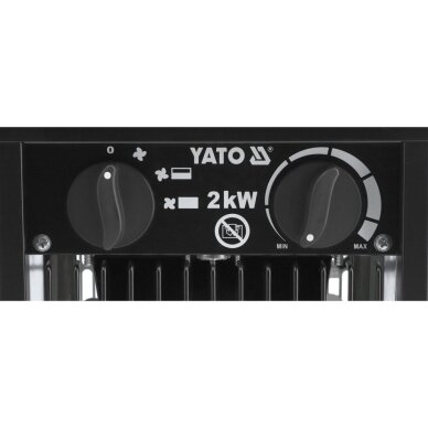 Elektrinis šildytuvas | 2 kW YATO 4 Elektrinis šildytuvas | 2 kW YATO 4
