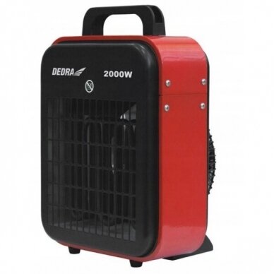 Elektrinis šildytuvas 2,0kW DEDRA DED9920b Elektrinis šildytuvas 2,0kW DEDRA DED9920b