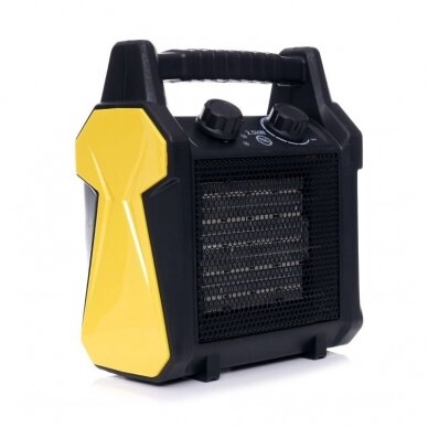 Elektrinis šildytuvas 2,5kW Keramikinis KraftDele 1 Elektrinis šildytuvas 2,5kW Keramikinis KraftDele 1